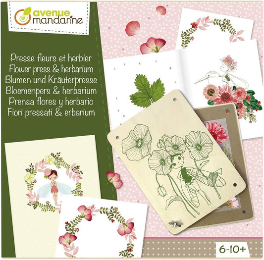 Coffret créatif, Presse fleurs et herbier