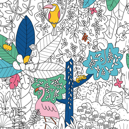 mon POSTER "la Jungle"