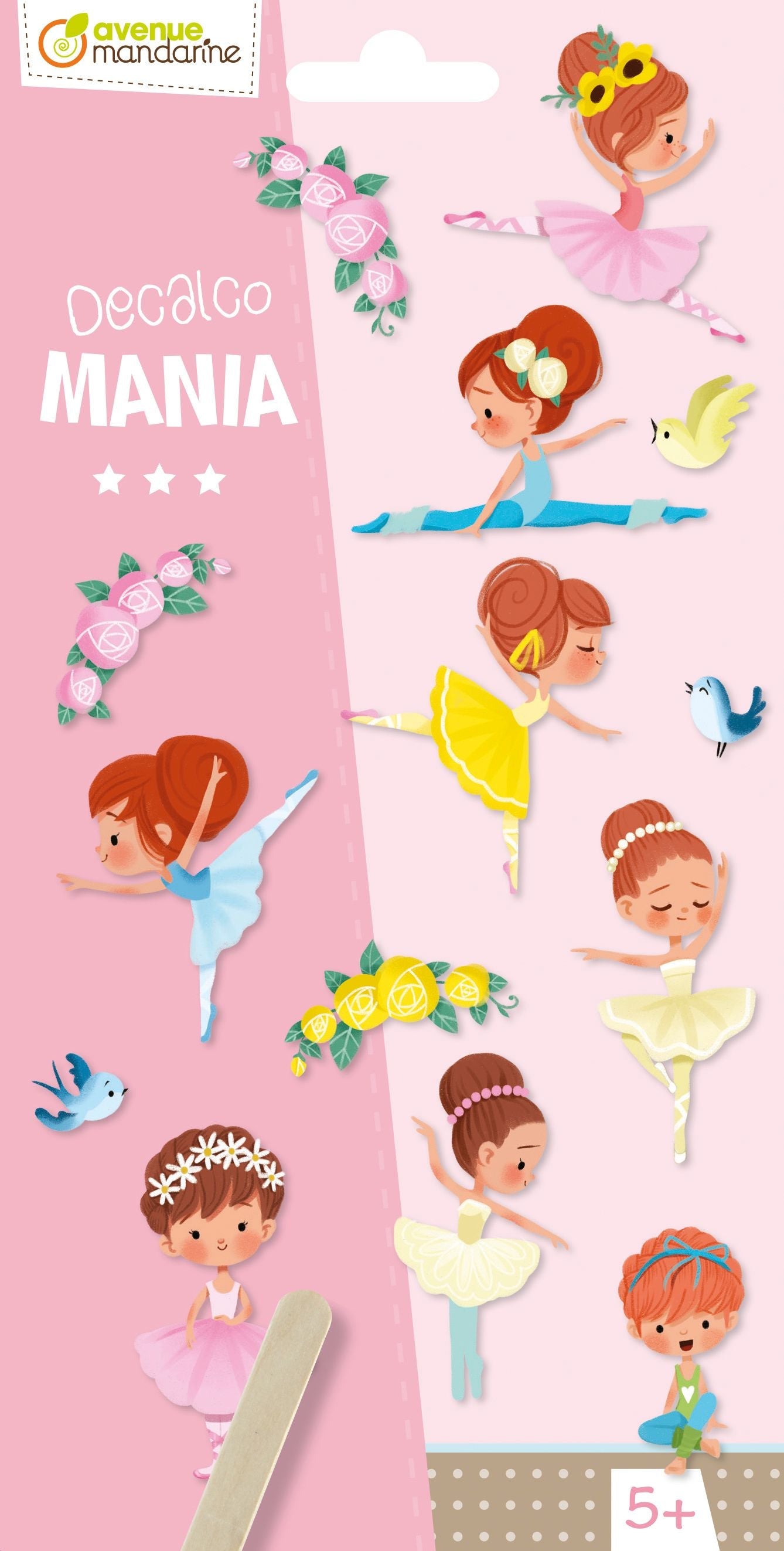 Decalco' Mania, Danseuses