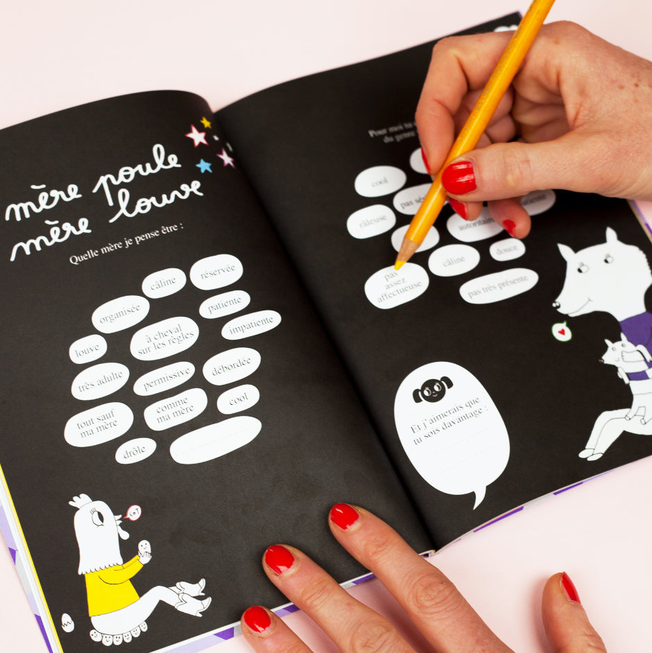 Telle mère, telle fille - Livre à remplir à 2