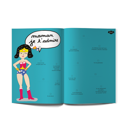 Telle mère, telle fille - Livre à remplir à 2