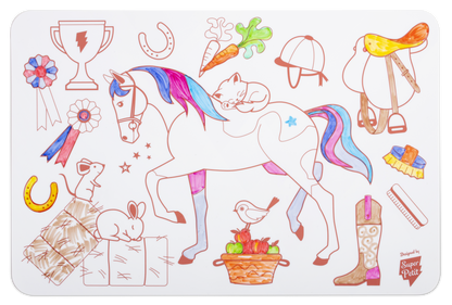 Mini playmat Poney