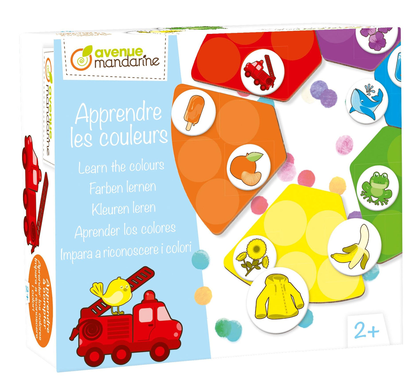 Jeu éducatif, Apprendre les couleurs