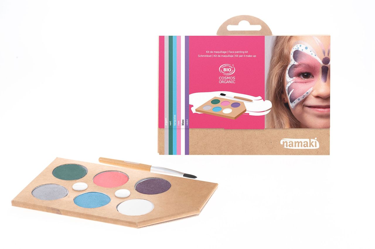 Kit de maquillage 6 couleurs Mondes Enchantés