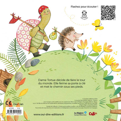 Livre cartonné - Dame Tortue