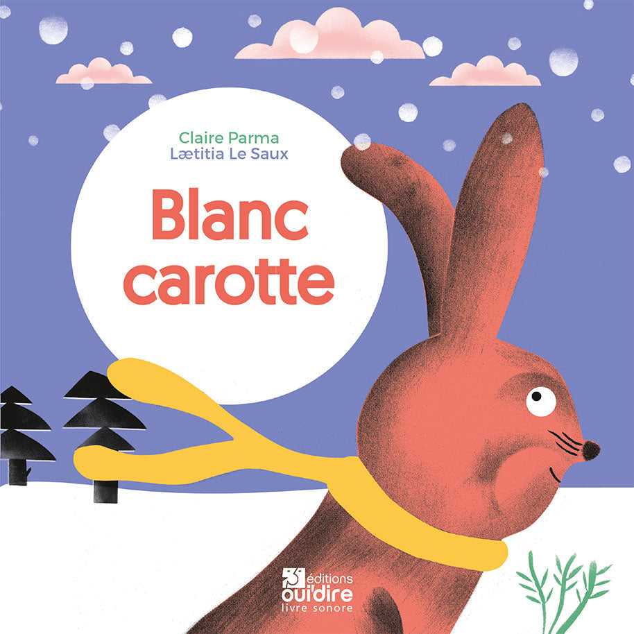 Livre cartonné - Blanc carotte