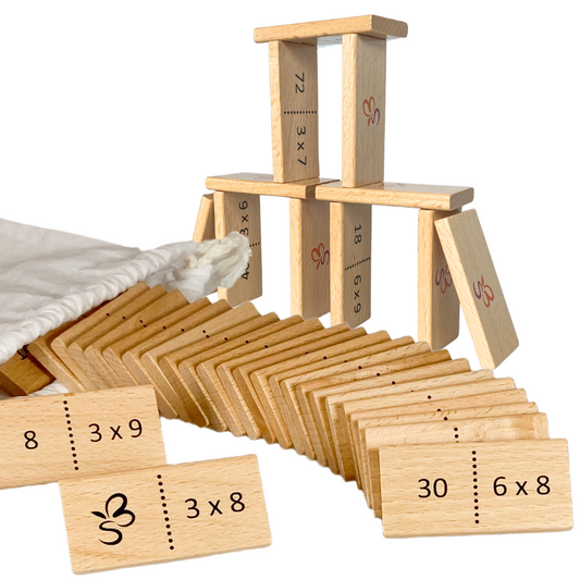 Lot de 3 Dominos mathématique