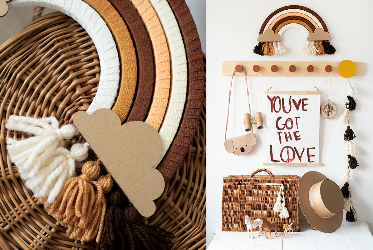 DIY arc en ciel naturel