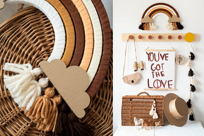 DIY arc en ciel naturel