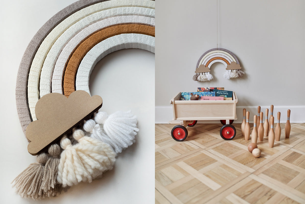 DIY arc en ciel nude