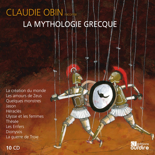 Livre Audio  - La mythologie grecque – Coffret 10