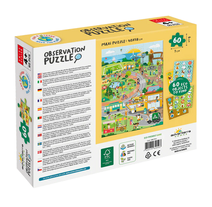 Ville verte - Puzzle d'observation