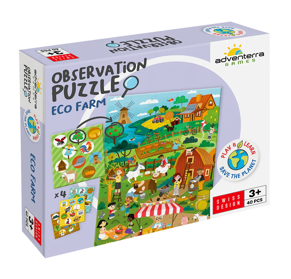 Eco Farm - Puzzle d'observation
