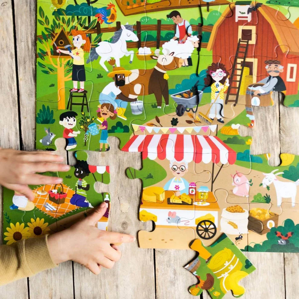 Eco Farm - Puzzle d'observation