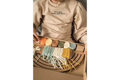 DIY arc en ciel organique