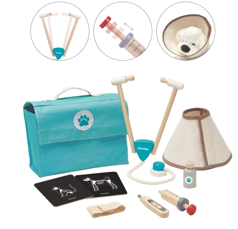 Set Vétérinaire en bois