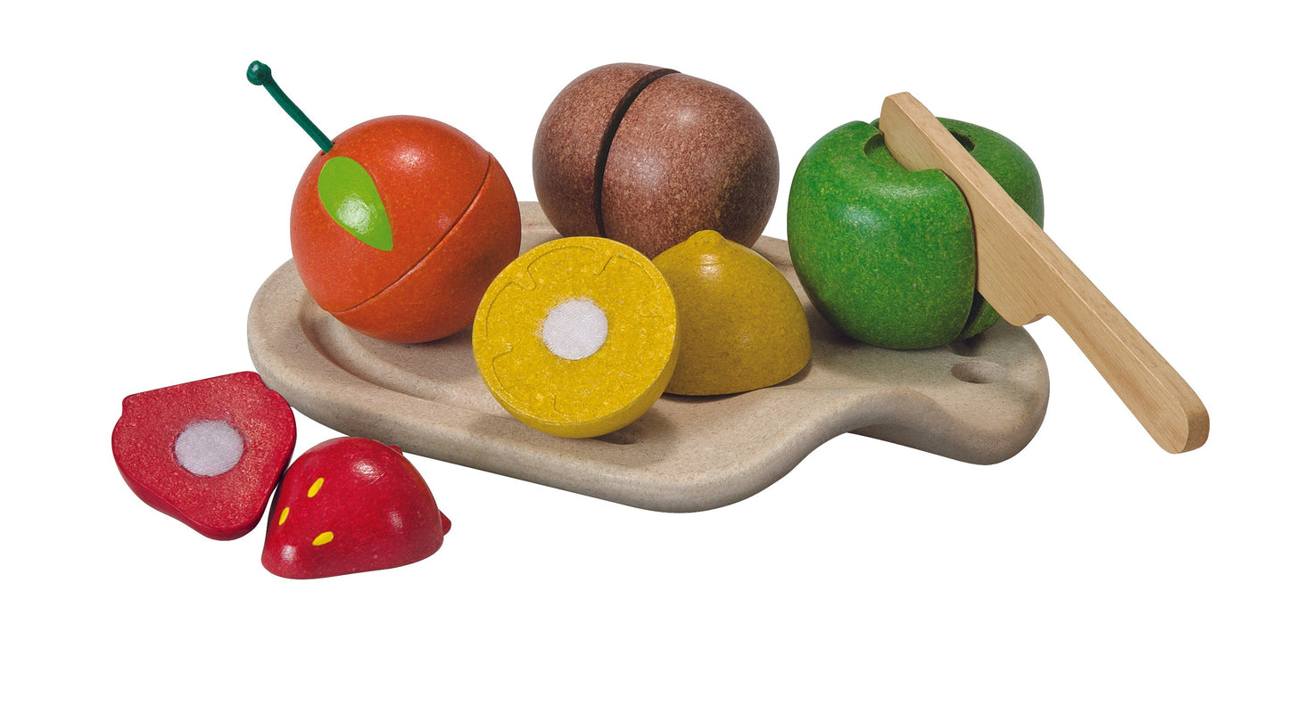 Assortiment de Fruits en bois