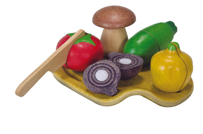 Assortiment de Légumes en bois