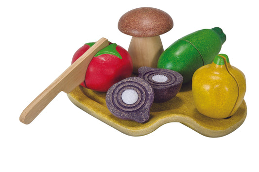 Assortiment de Légumes en bois