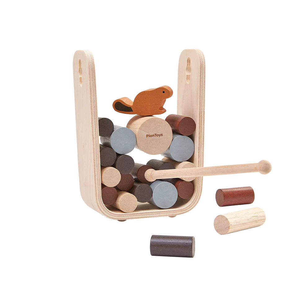 Jeu Castor en bois