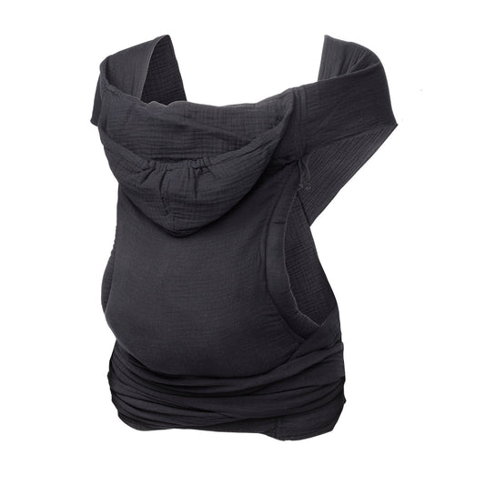 Porte bébé Mei Tai uni | Noir