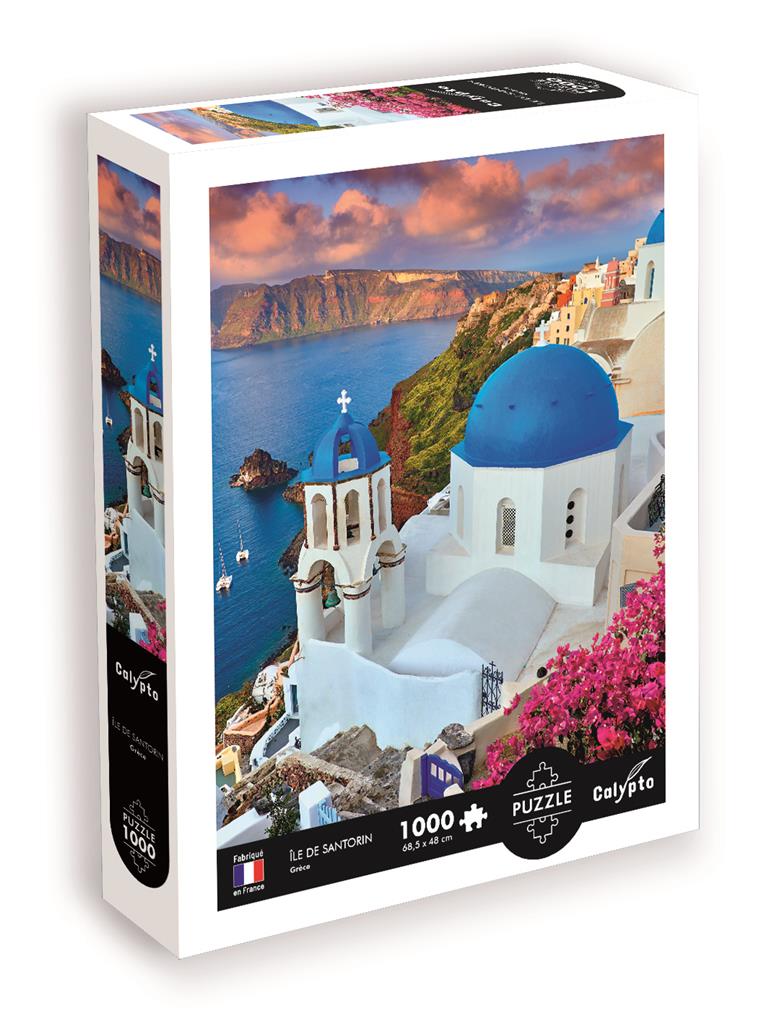 Puzzle 1000 pcs - Iles de Santorin