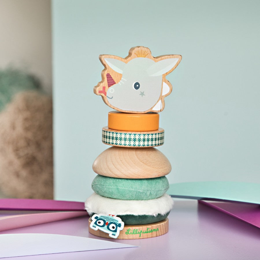 Lot de 2 Pyramides à empiler Joe