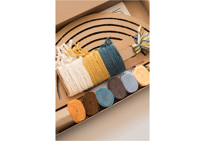 DIY arc en ciel miel bleu