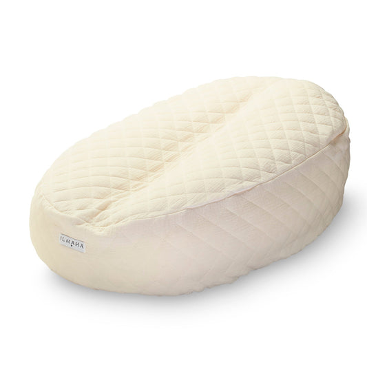 Housse Relax pour coussin d’allaitement matelassé | Écru