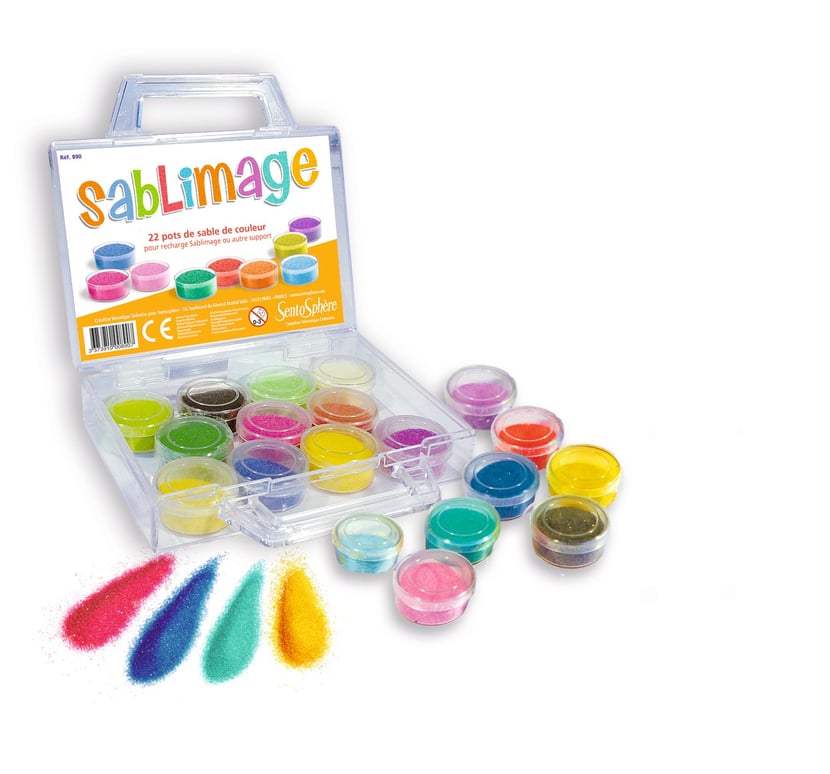 Sablimage recharge - 22 Pots de Sable