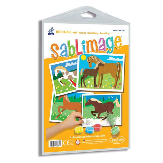 Sablimage recharge - Chevaux