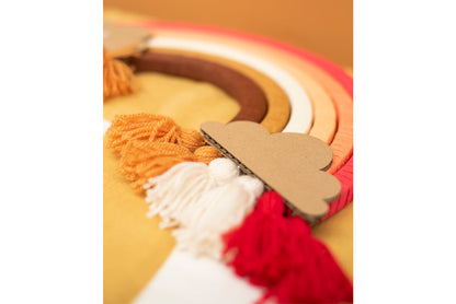 DIY arc en ciel coucher de soleil