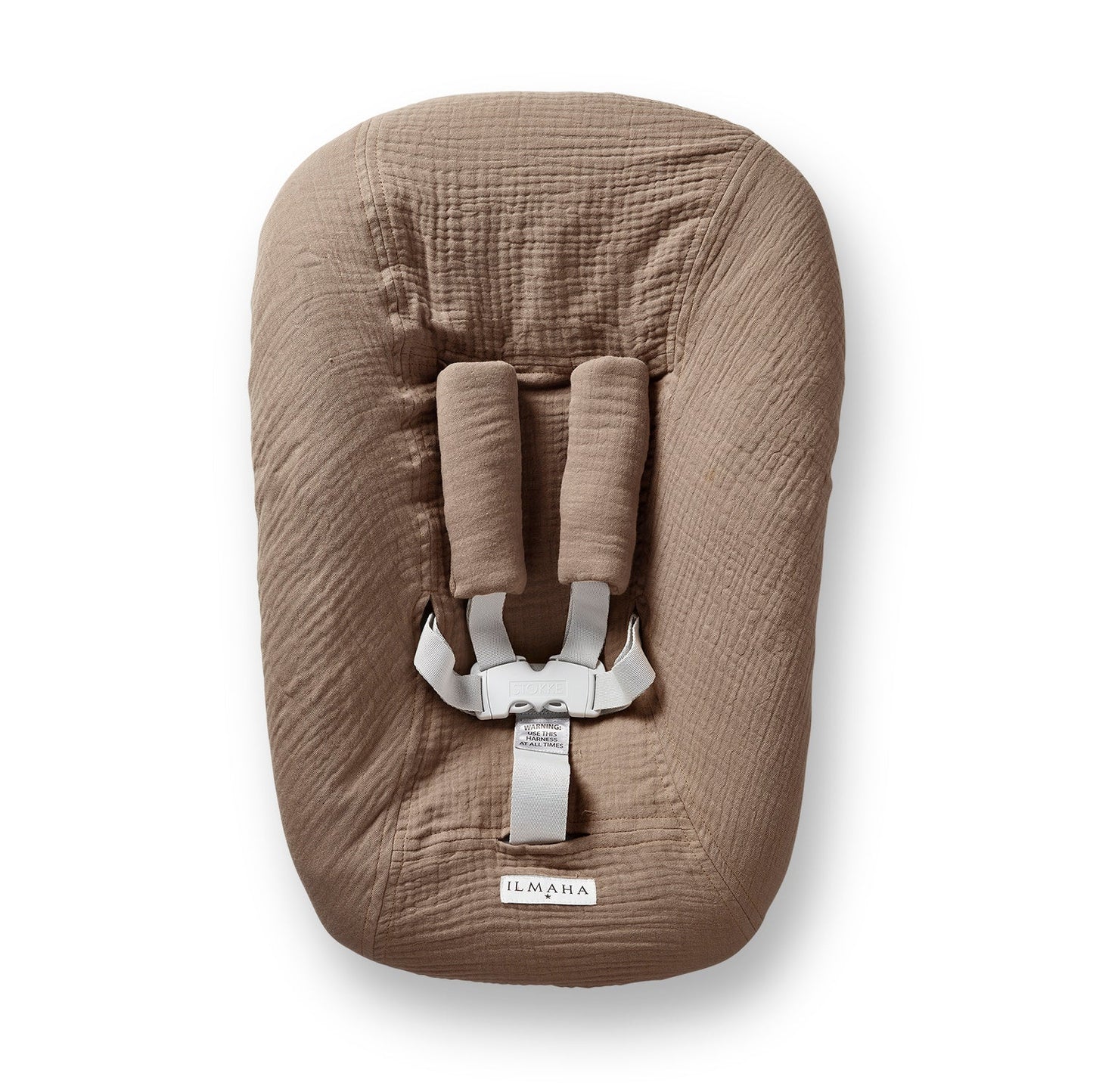 Housse pour Tripp Trapp Newborn en mousseline | Taupe
