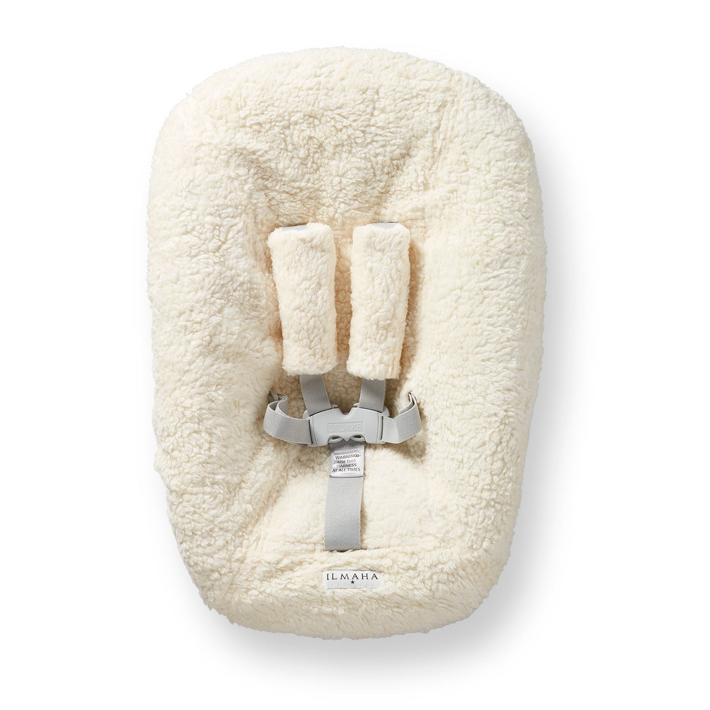 Housse pour Tripp Trapp Newborn en teddy | Écru