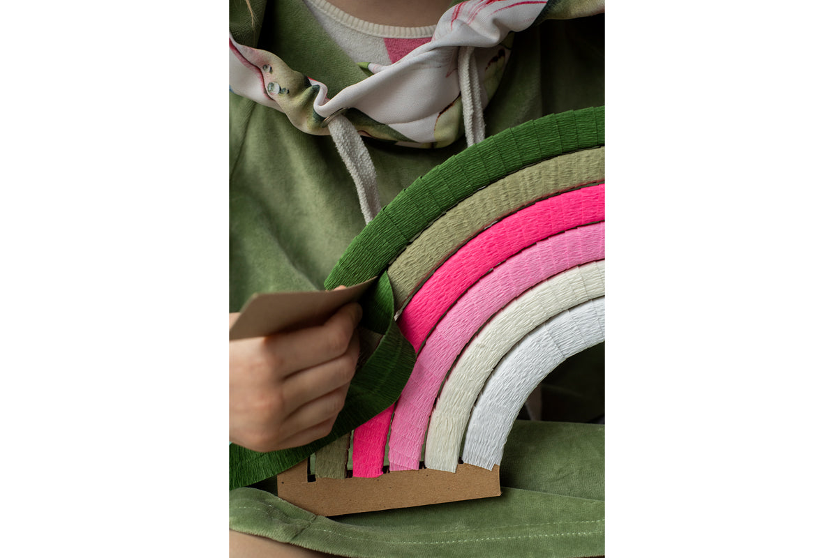 DIY arc en ciel tropical