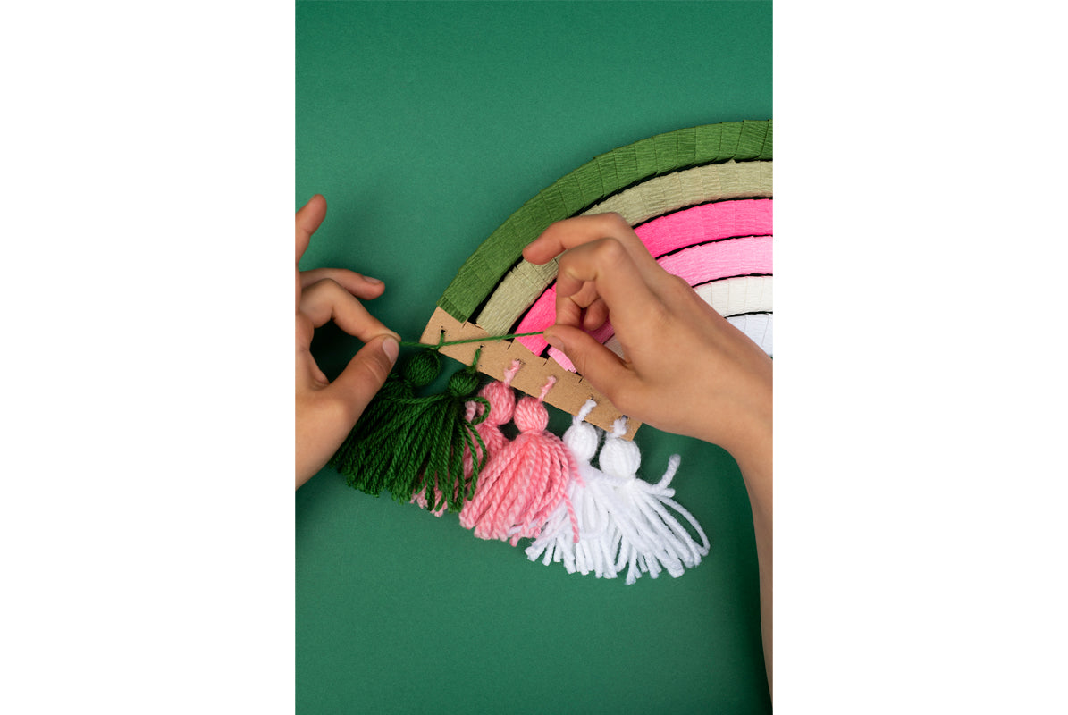 DIY arc en ciel tropical