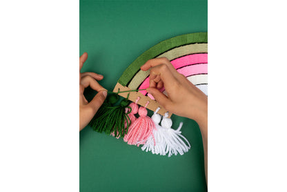 DIY arc en ciel tropical