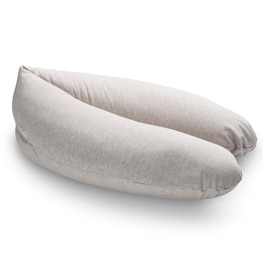 Coussin d’allaitement en molleton doux | Beige