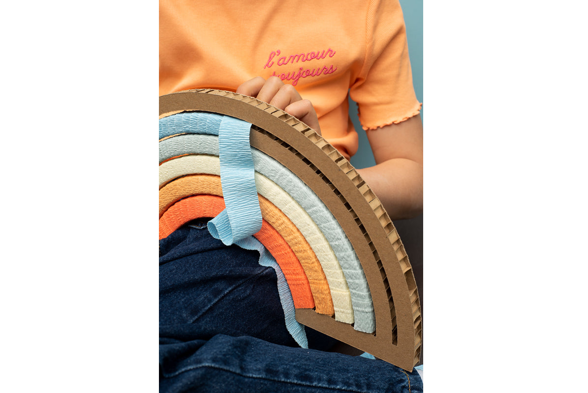 DIY arc en ciel vintage