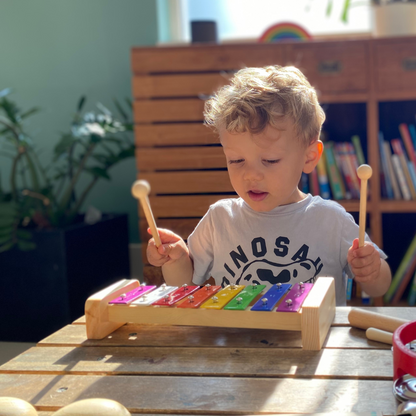 Lot de 3  Petits xylophones en bois