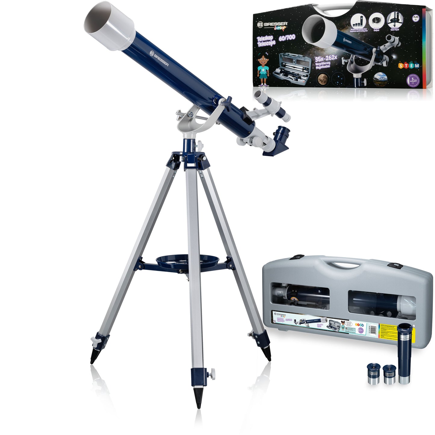 Télescope réfracteur 60/700 AZ1