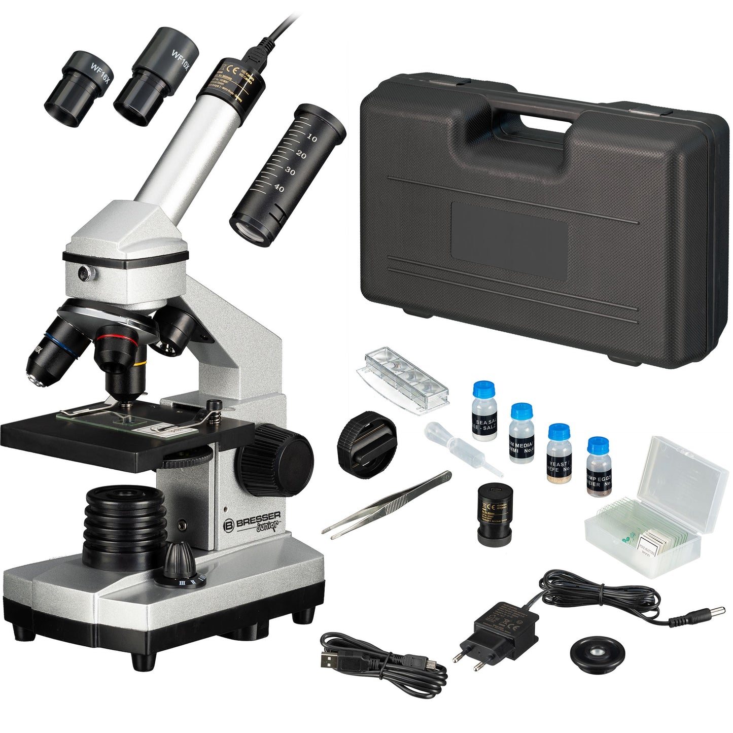Ensemble microscope 40x-1024x & valise