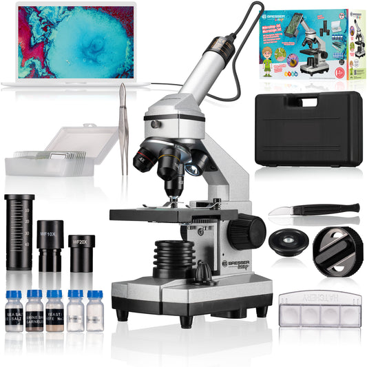 Ensemble microscope 40x-1024x & valise