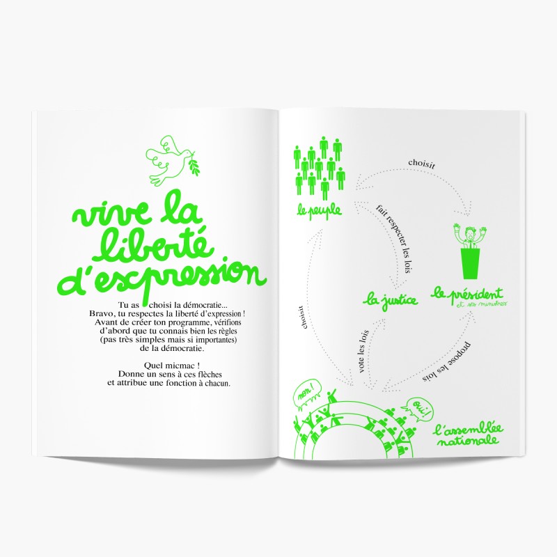 Ah, si j’étais président - cahier d'activités