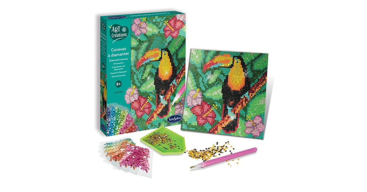 Canevas à Diamanter - Toucan