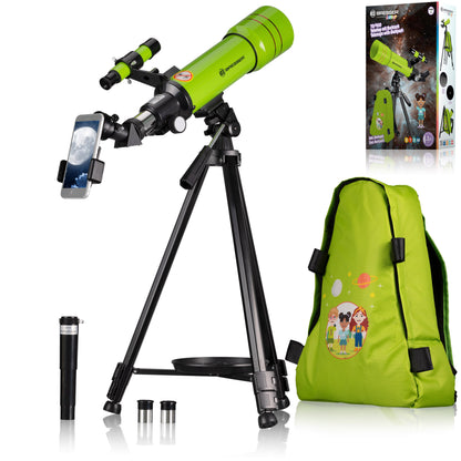 Télescope à objectif 70/400 avec sac à dos vert