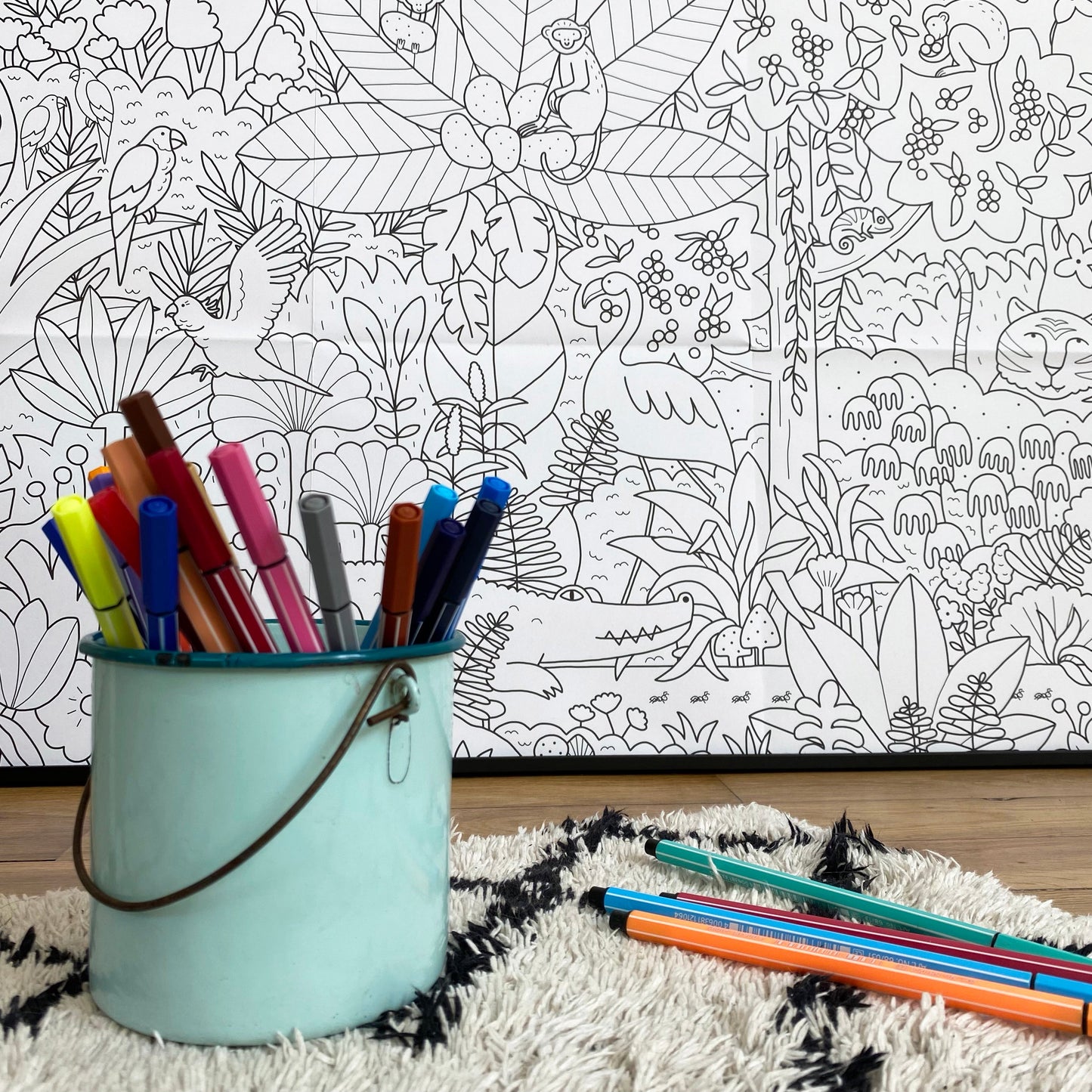 mon POSTER "la Jungle"