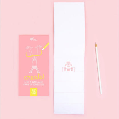 Create comme un surréaliste - cahier de dessin