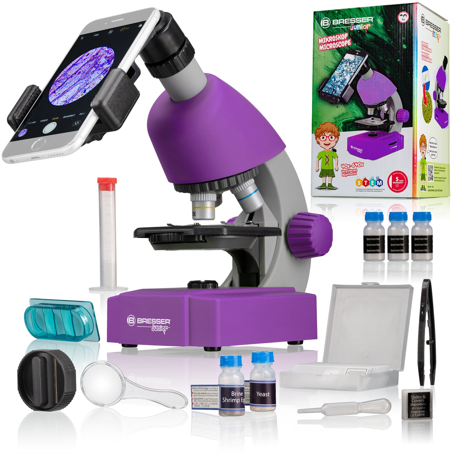 Microscope 40x-640x Vert
