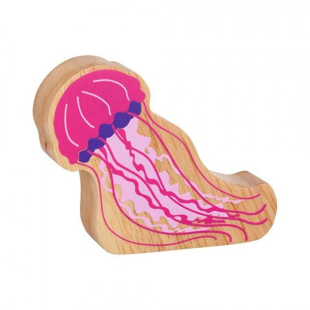 Méduse rose naturelle